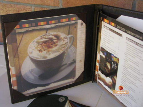 Diseño E Impresión De Menú Carta Restaurante, Bar, Cafetería