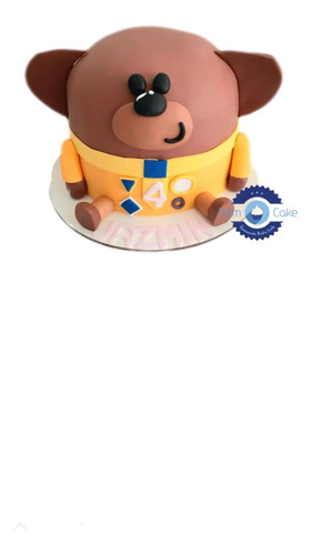 Torta Cumpleaños Artesanal Hey Doggee Perro 3d