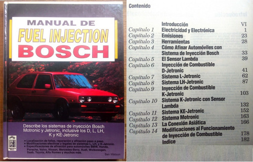 Manual Fuel Injection Y Turbocargadores 5 Tomos (Usado)