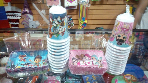 Artículos Para Fiestas, Piñatas, Chupeteras, Vasos, Platos