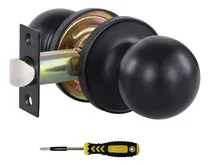 Comprar Lanwandeng Perillas De Puerta Sin Llave De Paso Negro Mate P