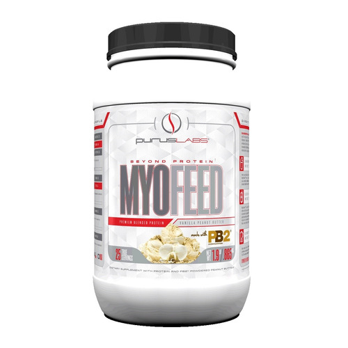 Proteína Purus Labs Myofeed Sabor Mantequilla De Mani