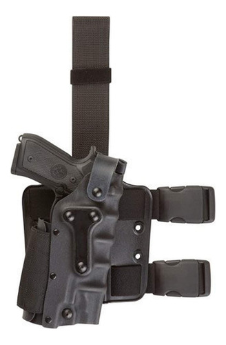 3084 - Funda Táctica Militar, Color Negro, Beretta 92 Ambide