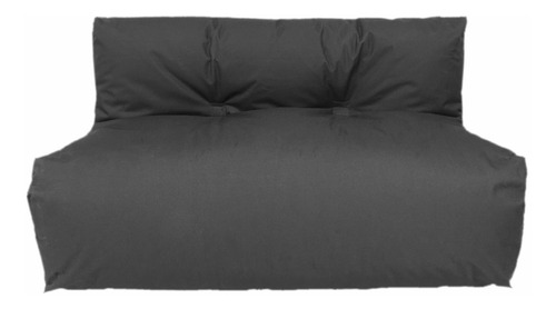 Sofa Puff En Lona 2 Puestos - Nuevo - Estilo Relax