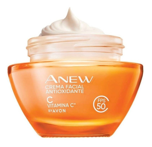Crema Facial Antioxidante Vitamina C Con Fps 50 Anew - Avon®