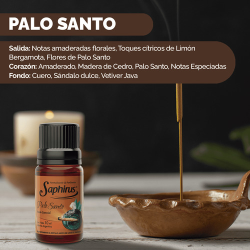 Aceite Para Hornillos Palo Santo