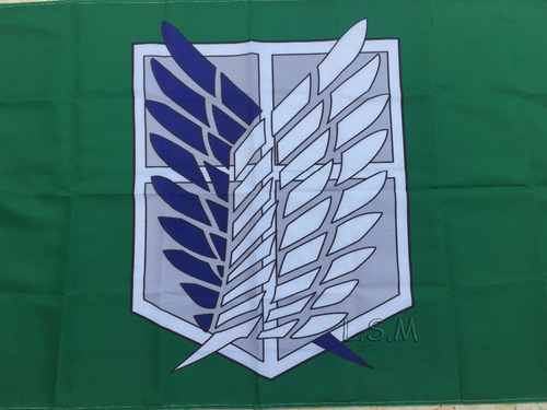 Bandera Legión De Reconocimiento Shingeki No Kyojin