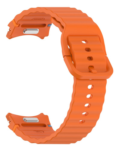 Correa De Silicona Gris Claro Para Samsung Galaxy Watch 6 Cl