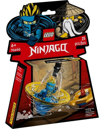 Imagen 2 de 6 de Lego Ninjago - Entrenamiento Ninja De Spinjitzu De Jay 70690