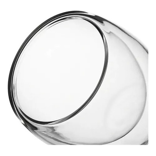 Set X2 Vaso Doble Pared De Vidrio 80 Ml Cafe Bebidas Color Transparente