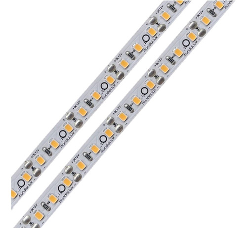 Fita Led 12w/m 120 Led/m Mundial Lux Irc90 4000k + Fonte 60w Cor Da Luz Branco-quente Tensão De Operação 12v 110v/220v