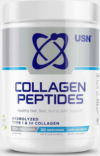 Usn Vibrance Collagen Peptides Colageno Hidrolizado 600 Gr