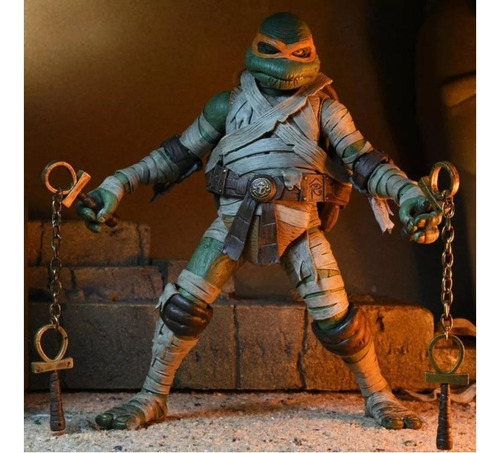 Action Figure Michelangelo Tmnt - Como A Múmia - neca