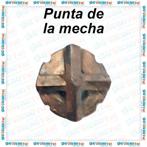 Mecha Broca Widia Sds Plus Kwb 4 Filos 8 Mm X 110mm Alemana
