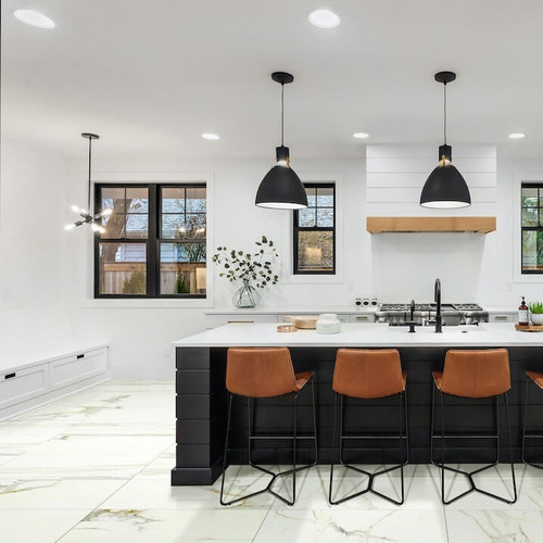 Porcelanato Ilva Marble Home Calacatta Gold 45x90 2da Calacatta