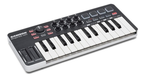 Controlador Usb/midi 25 Teclas Sakgrm25