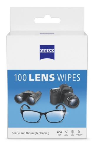 Paños Antiempañantes Para Limpiar Gafas Lentes Zeiss 100 Uds