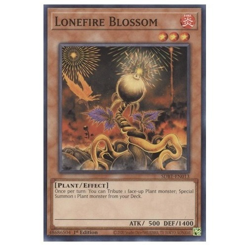 Lonefire Blossom (sdbt-en013) Yu-gi-oh!