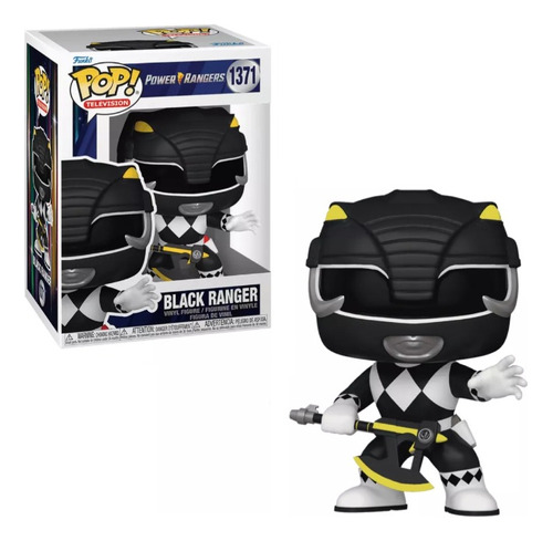 Black Ranger Funko Pop Power Rangers 1371