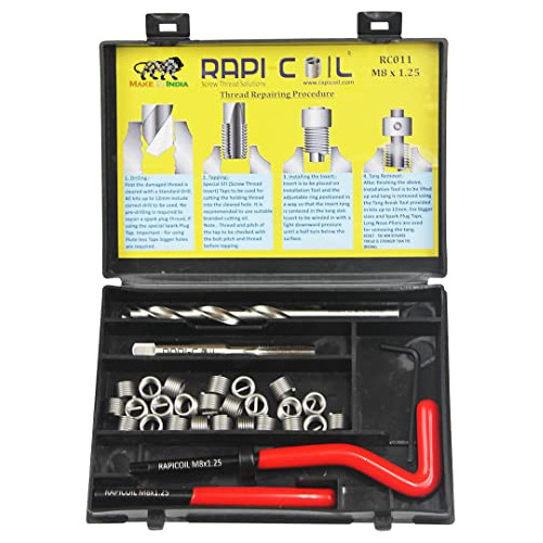 Kit De Reparación De Roscas M8 X 1.25 | Rapi-coil