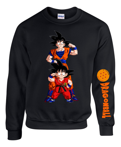 Saco Dragon Ball Super Goku Evolucion Buzo Hoddie