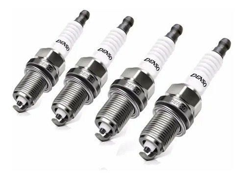 Kit 4 Bujias Denso Denso X22es-u Nickel U-groove Spark Plug