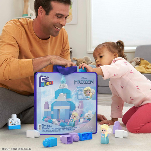 Mega Bloks Juguete De Construcción Castillo De Elsa 60piezas