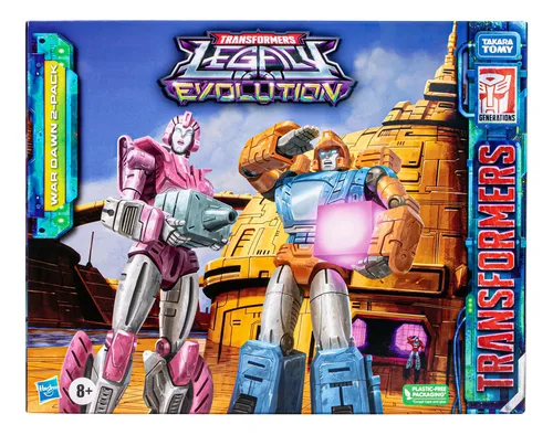 comprar Transformers Legacy Evolution War Dawn 2-pack Sdcc 2023