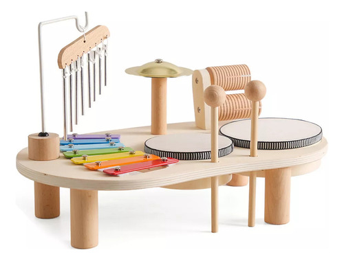 Set De Instrumentos Musicales Para Niños, Soporte De Sobreme