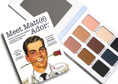 Paleta Sombras The Balm Vegana | Meet Matt Ador