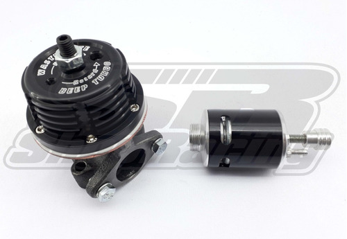 Válvula Alívio Wastegate Aletada + Válvula Prioridade Beep 