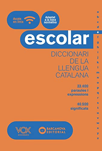 Libro Diccionari Escolar De La Llengua Catalana Vox Barc De