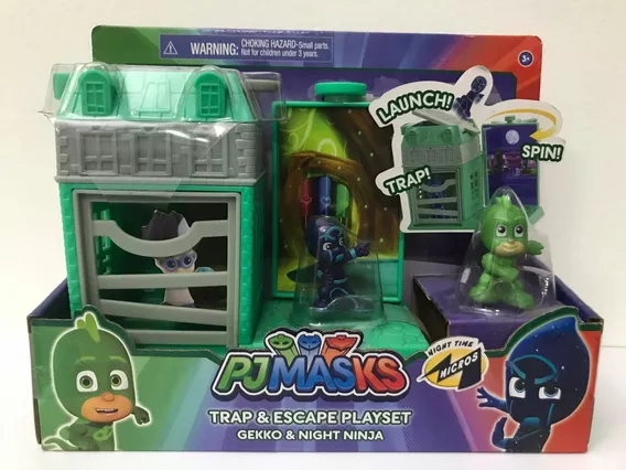 Héroes En Pijama Playset Gekko &amp; Night Ninja