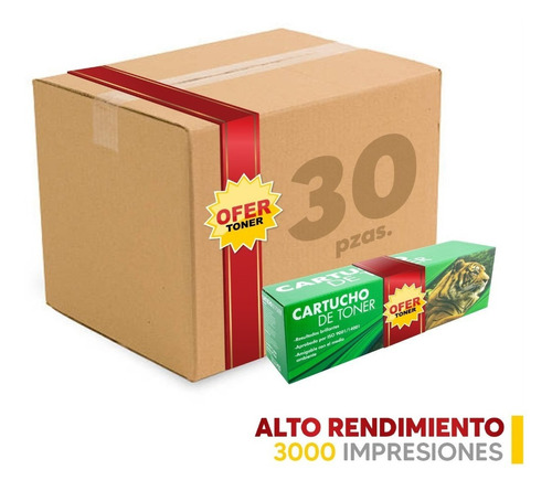 Caja 30 Pza Q2612x Toner 12x Compatible Con 4130