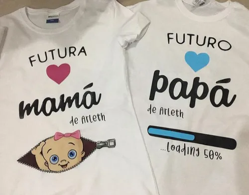 Remeras baby shower varon sale