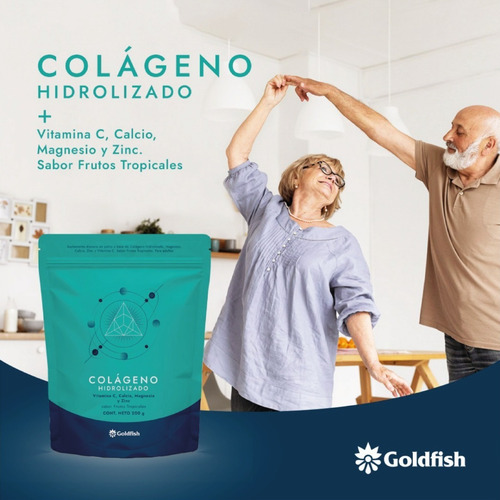 Imagen 4 de 7 de Plan 60 Dias - Colageno Hidrolizado Goldfish + Shaker Regalo