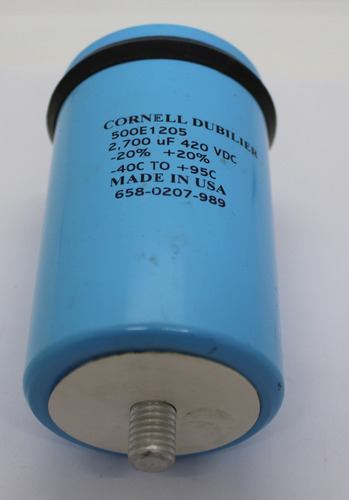 Capacitor Cornell Dubilier 2,700µf 420vdc