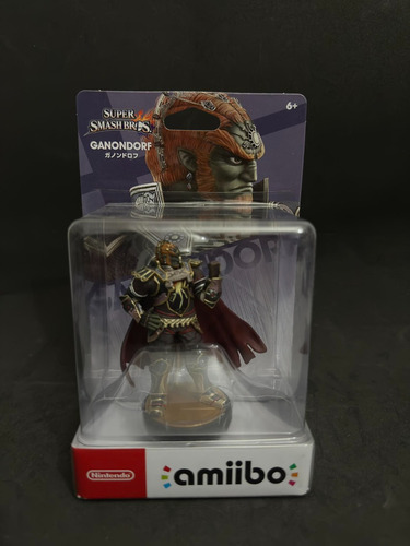 Amiibo Ganondorf Super Smash Bros (Usado)