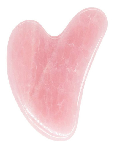 Gua Sha Masajeador Facial Reafirmante Cuarzo Rosa Colorton Tipo De Piel Todo Tipo De Piel