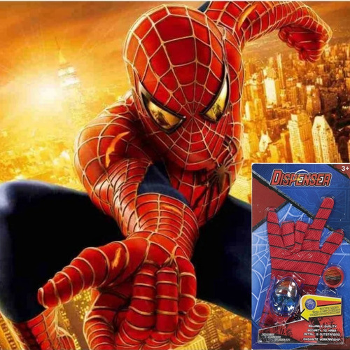Imagem 2 de 5 de Luva Lança Discos Heróis Vingadores Brinquedo C/ Som E Luzes
