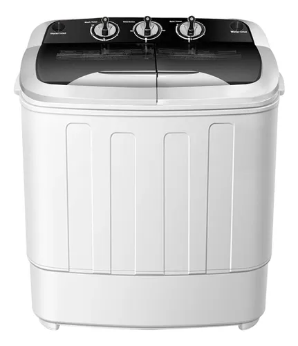 Lavadora Portátil Waterjoy Doble Tambor 5.90 Kg Compacta