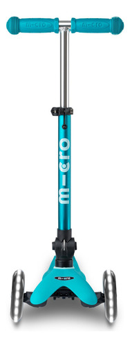 Mini Scooter Led Plegable De Lujo 3 Ruedas Para Niños