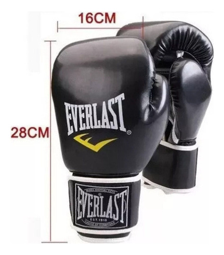Guantes De Boxeo Everlast De 12 Onzas Para Entrenamiento