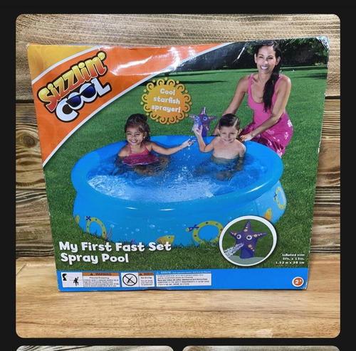 Mi Primera Piscina Sizzlin Cool Mi Spray Set Rápido Toy R Us