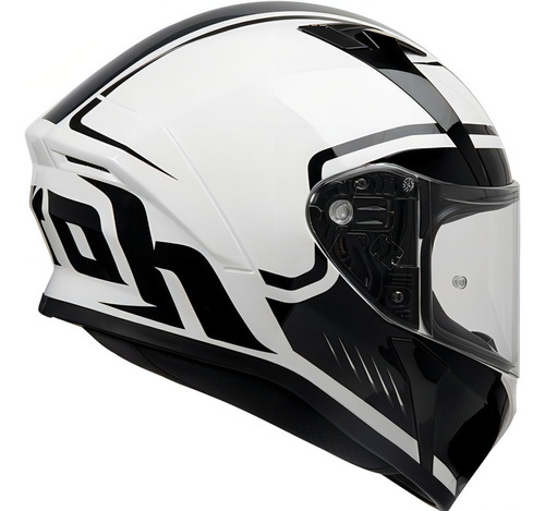 Casco Airoh Valor Marshall White Gloss (full Face) Color Negro Mate Tamaño Del Casco Xl