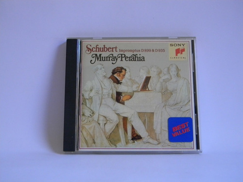Franz Schubert Impromptus D899 & D935 Murray Perahia Cd 1992