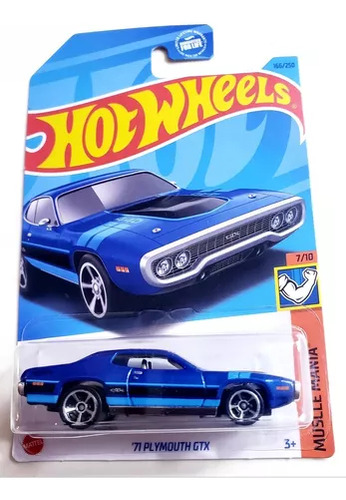 Hot Wheels 71' Plymouth Gtx Zona Norte 