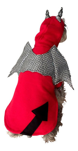 Disfraz Diablo Perro Halloween Talla 3 Mascota Pet Pals