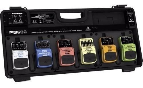 Behringer Pb600 - Pedalboard 6 Pedales + 12 Mses S/intereses