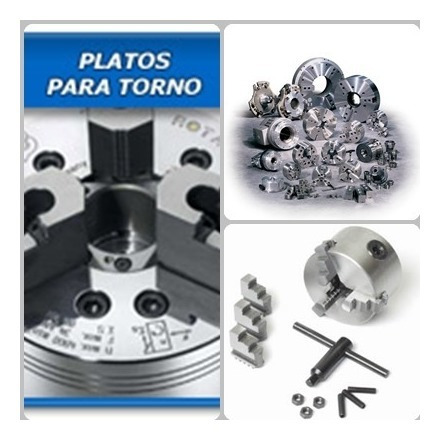 Plato Para Torno Ø200mm 6 Mordazas Autocentrante Cim